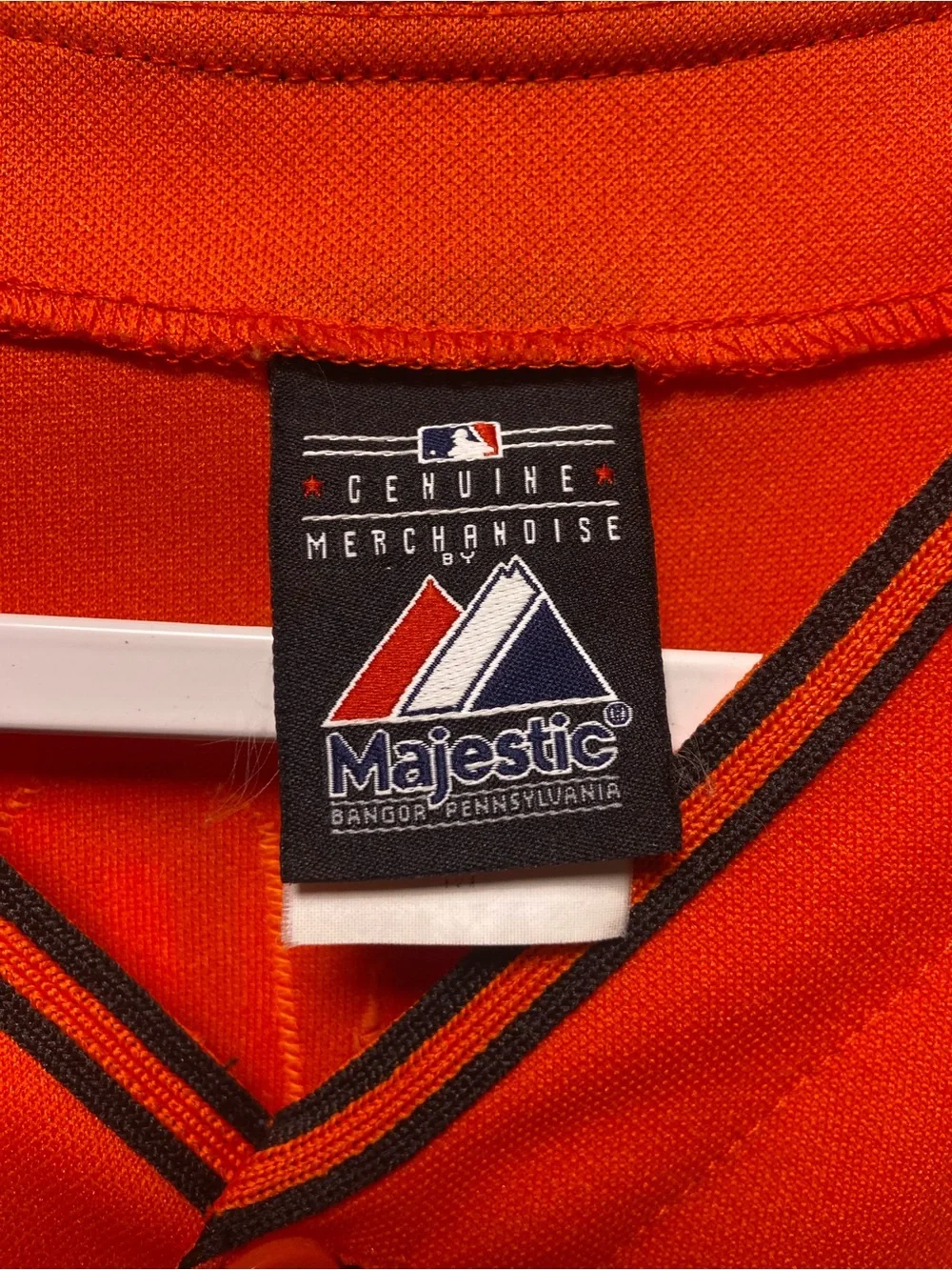 Vintage Majestic San Francisco Giants #48 Pablo Sandoval Jersey - Kids Size M
